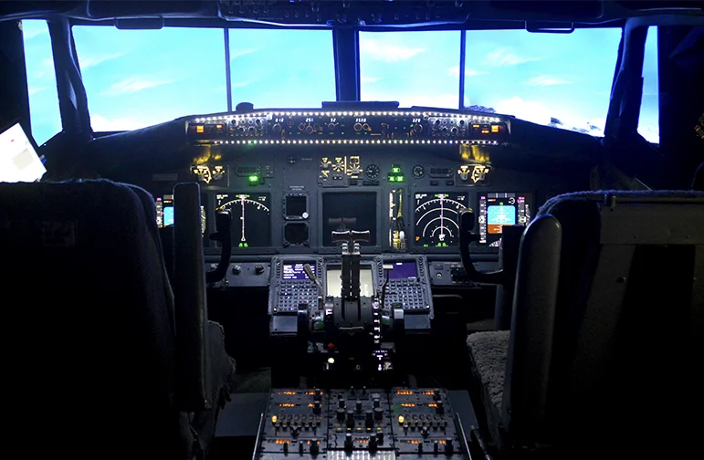 Flight Simulation Experience on Sal Island in Cape Verde