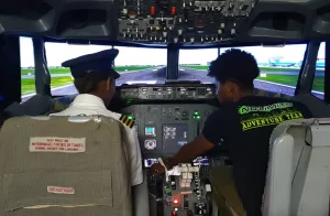 Flight Simulator Experience on Sal Island Cape Verde