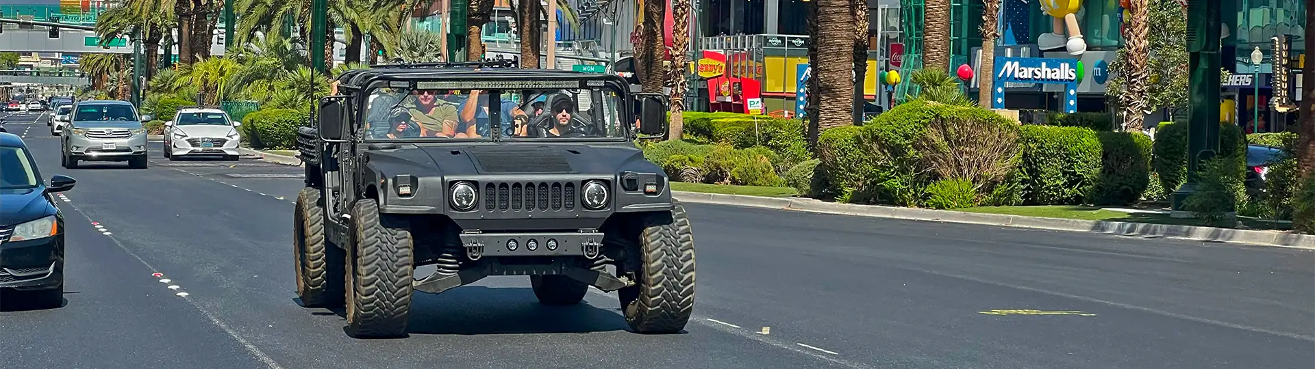 Las Vegas Military Hummer by Day