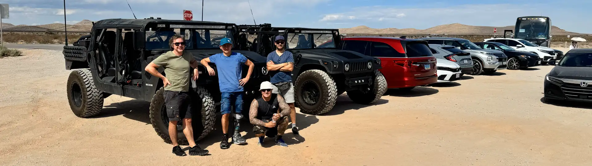Las Vegas Seven Magic Mountains Humvee