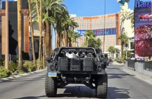 Tour of the Las Vegas Strip by Military Hummer