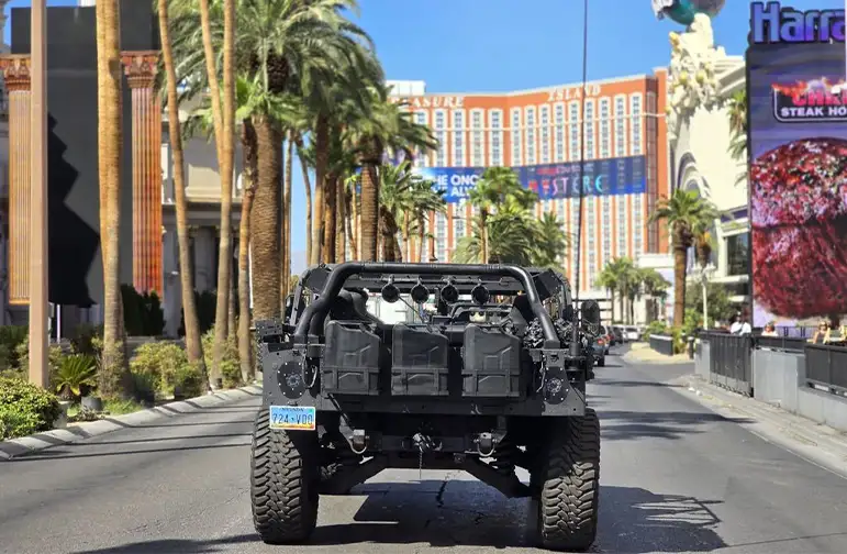 Tour of the Las Vegas Strip by Military Hummer
