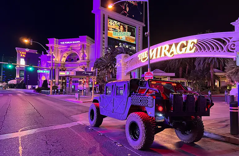 Military Hummer Las Vegas