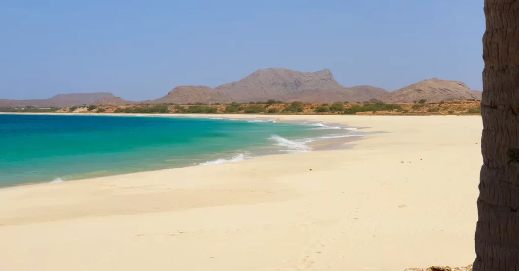 Santa Monica Beach Boa Vista Cape Verde