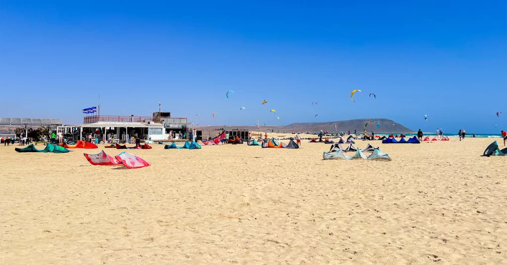 Mitu & Djo Kite School, Kite Beach, Sal Island, Cape Verde