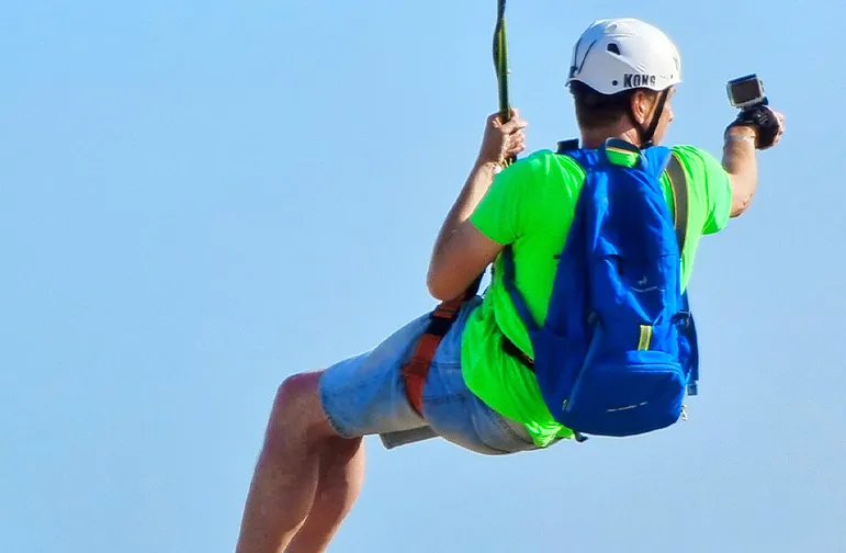 Zipline Sal Island in Cape Verde
