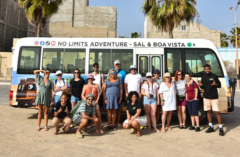 group on history and culture tour boa vista